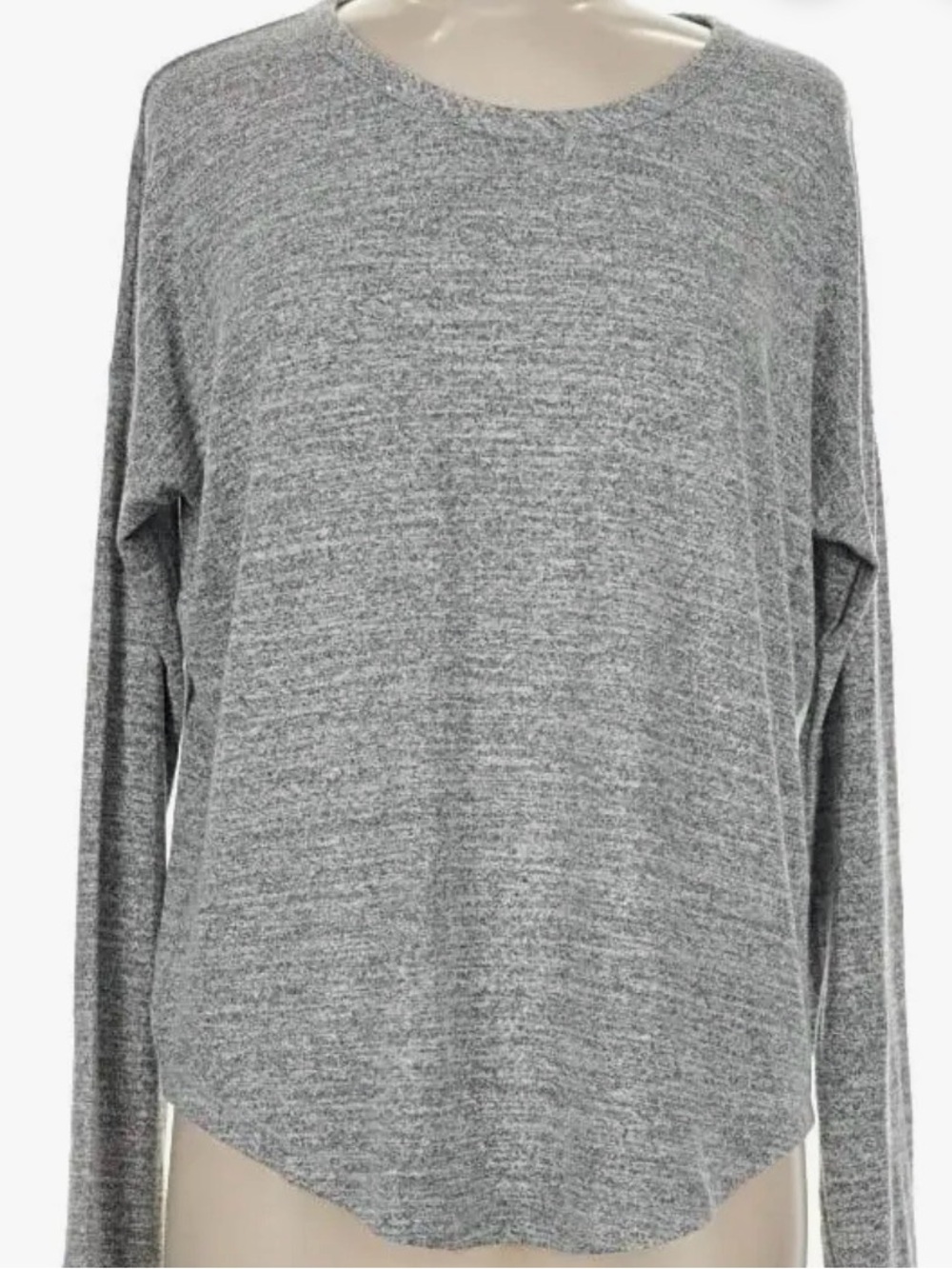 rag & bone Gray Heather Crew Neck Sweater